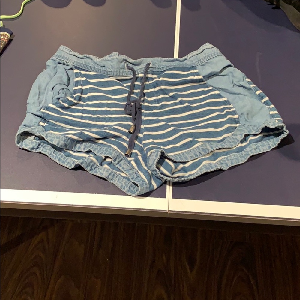 splendid striped shorts